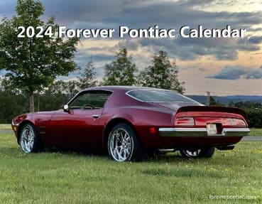 2024 Forever Pontiac Calendar