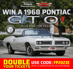 Win a 1968 GTO Convertible
