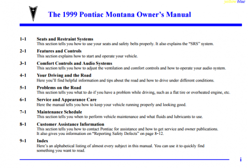 More information about "1999 Montana"