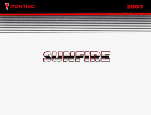 More information about "2003 Sunfire"