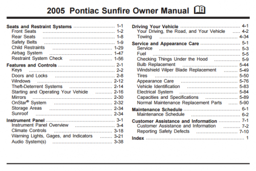 More information about "2005 Sunfire"