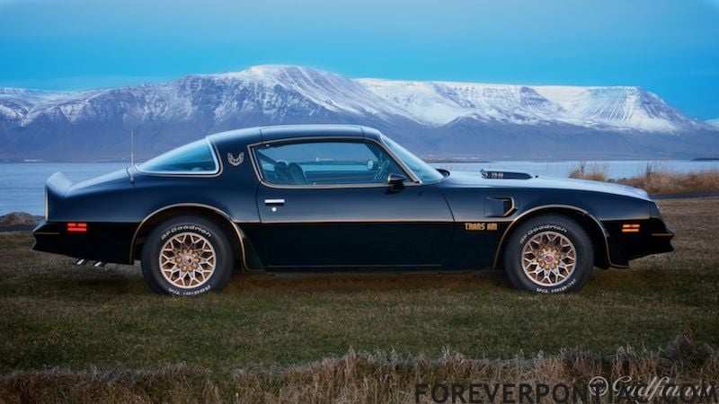 Trans Am in Iceland.
