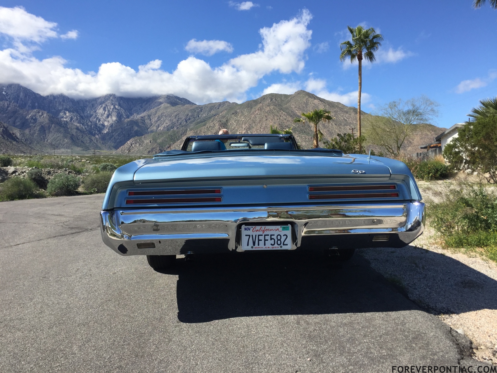 67 Grand Prix convertible in Palm Springs